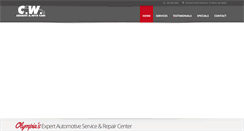 Desktop Screenshot of cwexhaustautocare.com